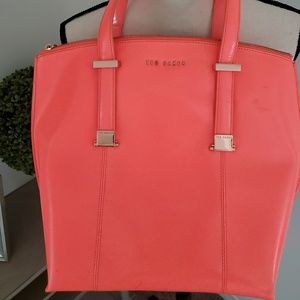Coral Ted Baker purse